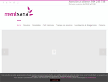 Tablet Screenshot of mentsanadistribuciones.com